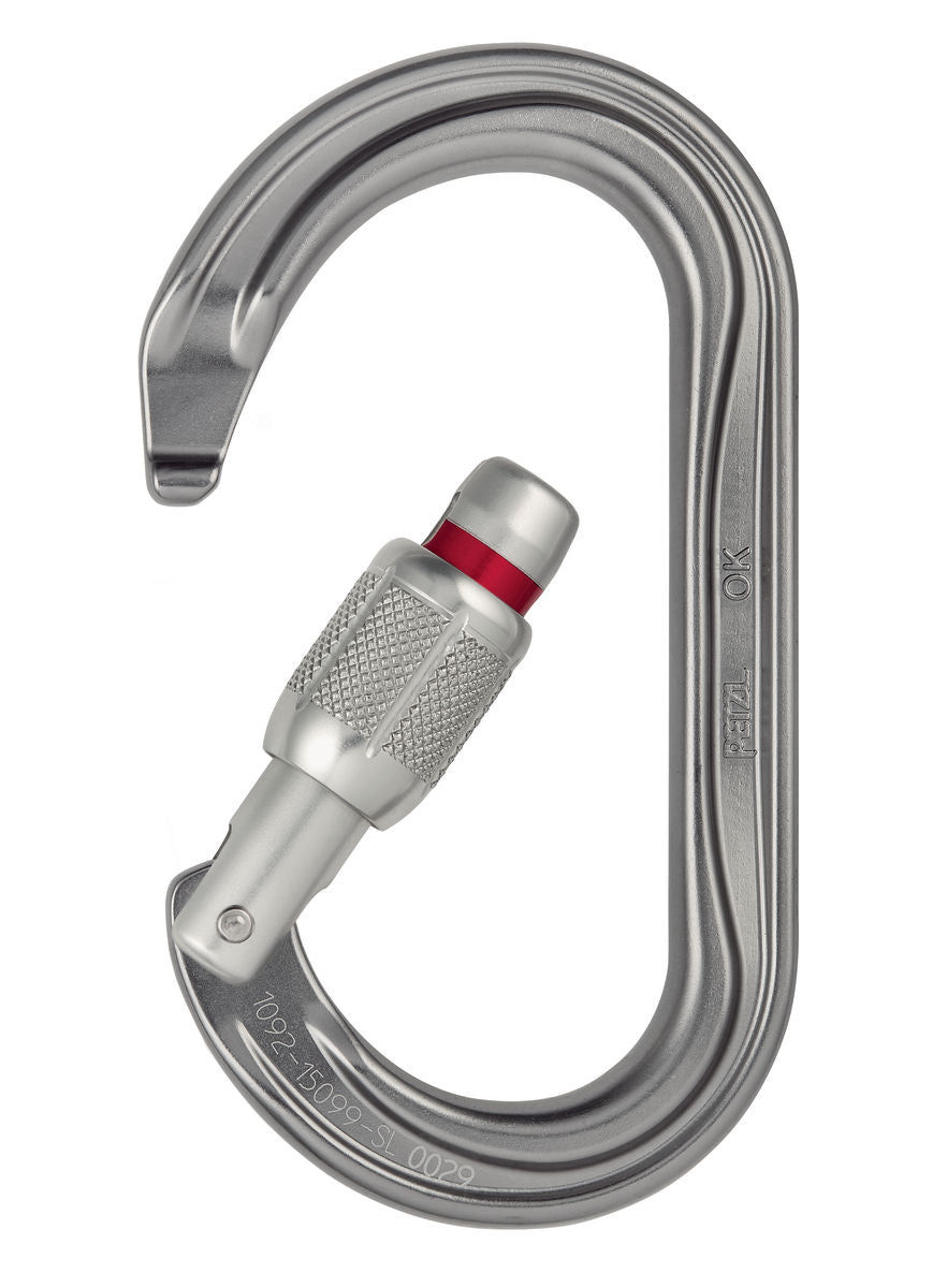 Petzl OK Oval Screw-lock Carabiner