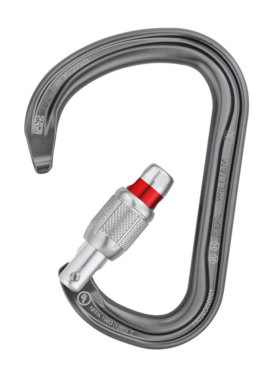 Petzl William Screw-lock Carabiner