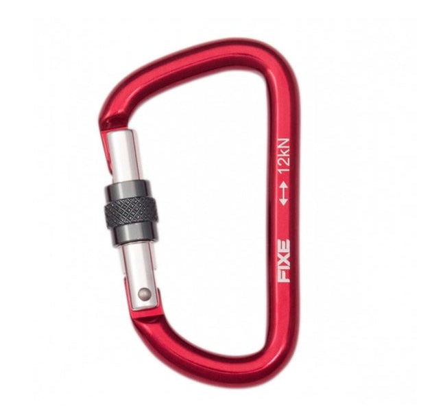 Fixe Accessory D Shape Screwgate Carabiner