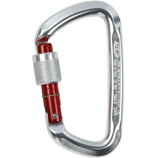 Climbing Technology D Shape Screwgate Carabiner