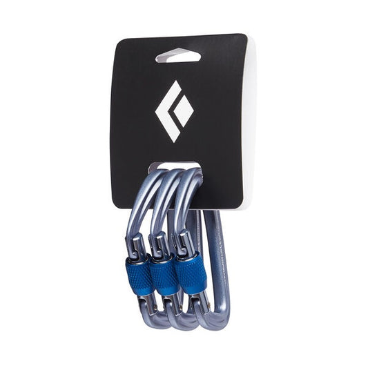 Black Diamond HotForge Screwgate Carabiner 3 Pack