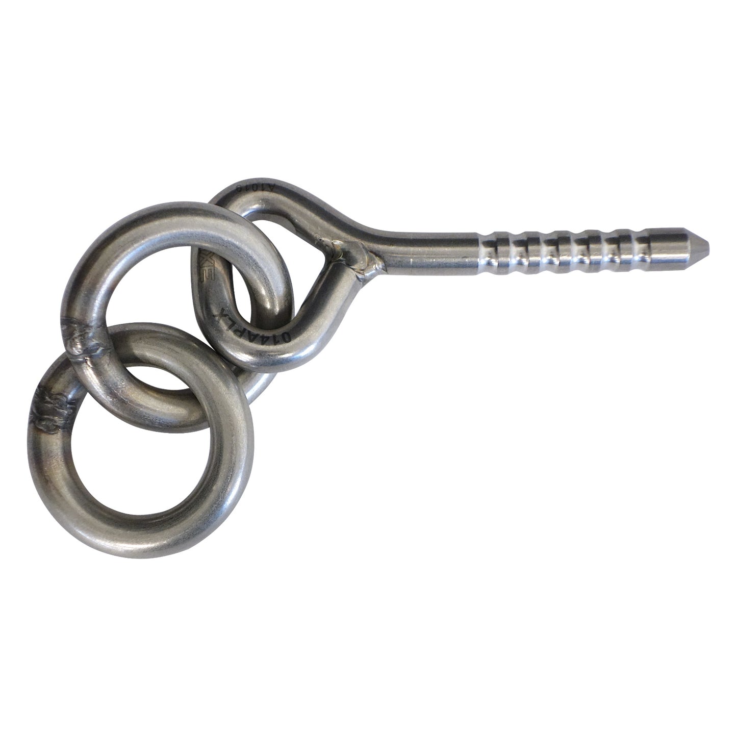 Fixe Glue in Eye Bolt S/S PLX 10mm x 80mm Double Rings