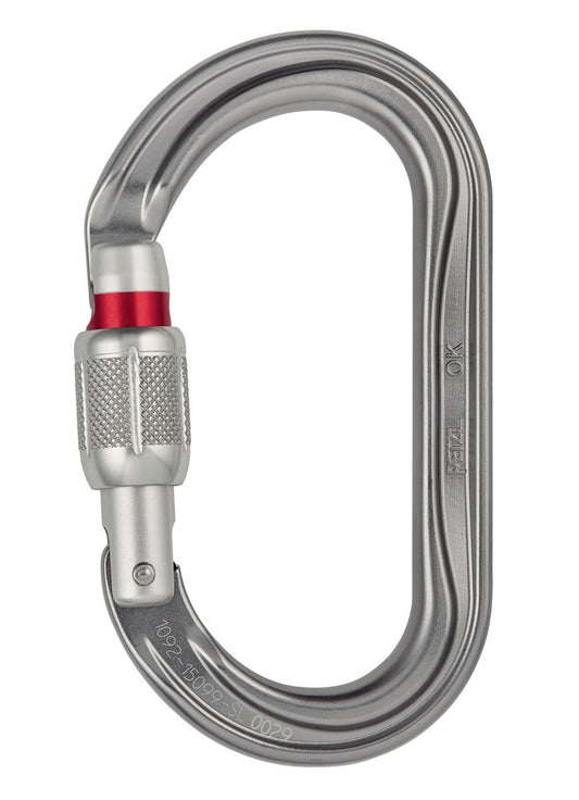 Petzl OK Oval Screw-lock Carabiner