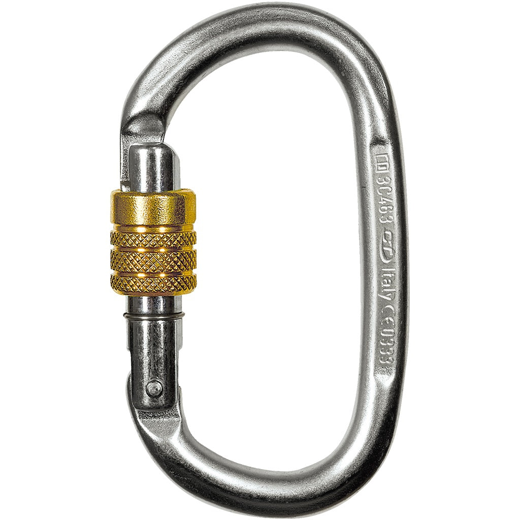 Climbing Technology Pillar Steel Screwgate Carabiner