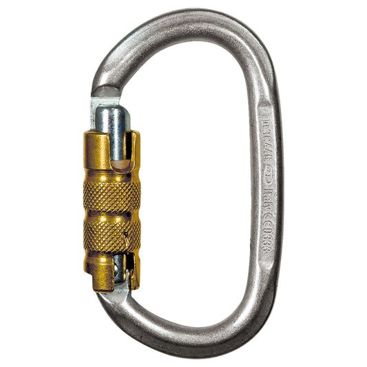 Climbing Technology Pillar Steel Triple Lock Carabiner