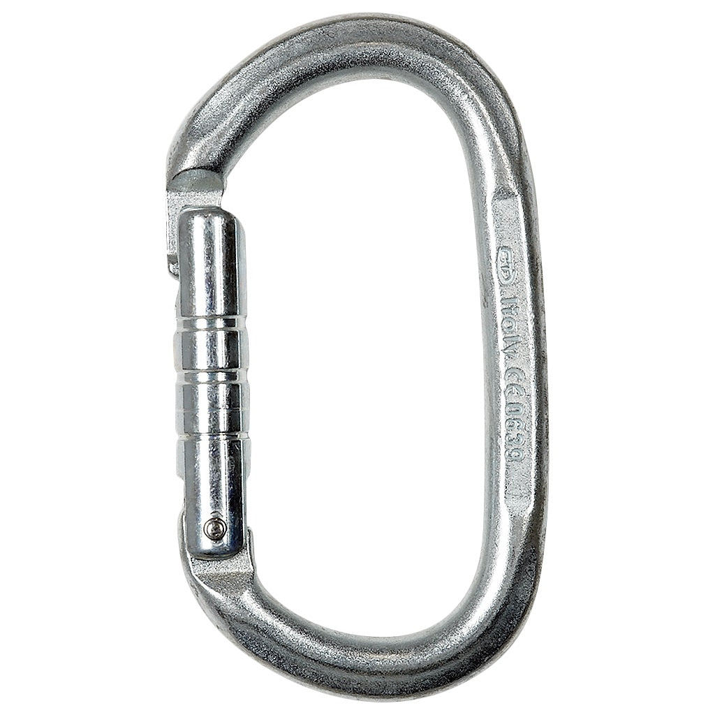 Climbing Technology Pillar Steel Oval Snapgate Carabiner