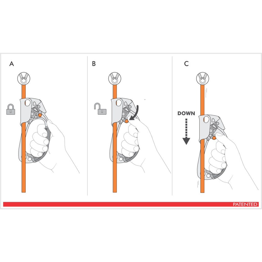 Climbing Technology Quick Up Plus Hand Ascender Left