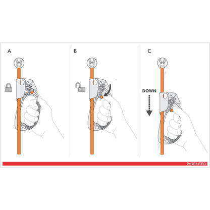 Climbing Technology Quick Up Plus Hand Ascender Left