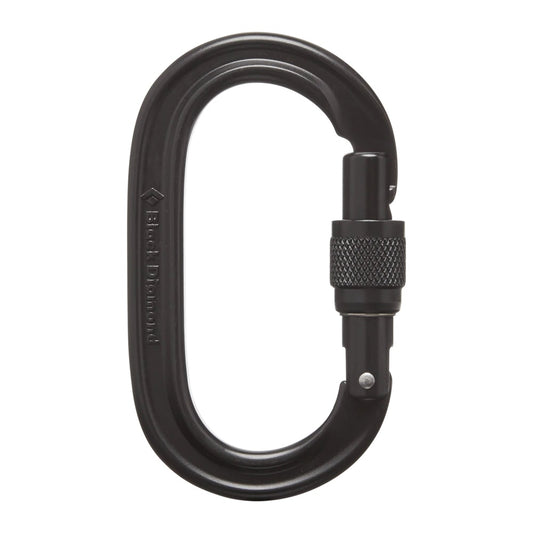 Black Diamond Oval Keylock Screwgate Carabiner