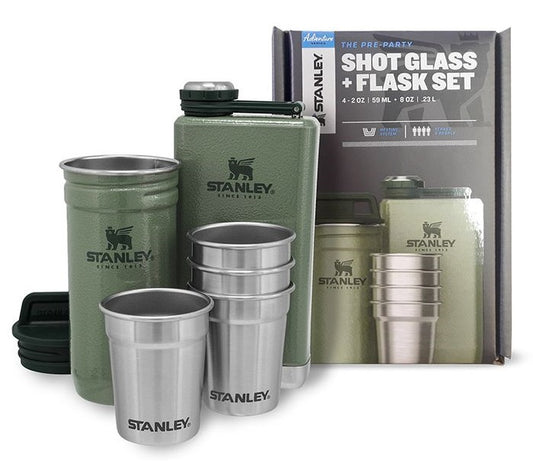 Stanley Shot Glass and Flask Set