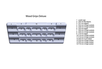 Metolius Woodgrips II Deluxe Training Board
